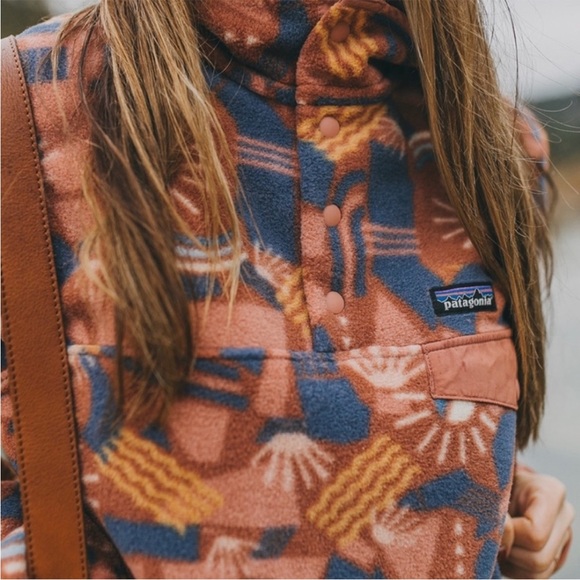 Patagonia Sweaters - Patagonia Synchilla Snap-T Fleece Pullover Canyon
Block Big Sisu Brown Medium